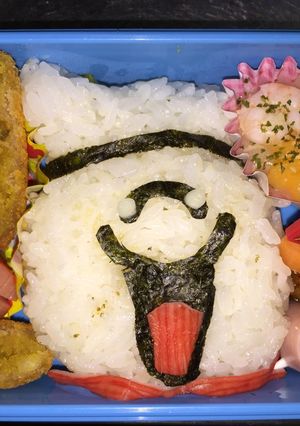 妖怪ウオッチ【ウィスマロマン】キャラ弁-レシピのメイン写真