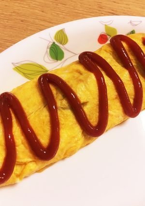 我が家の肉じゃがオムレツ-レシピのメイン写真