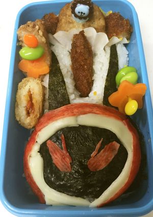キャラ弁【エンペラー】妖怪ウオッチ-レシピのメイン写真
