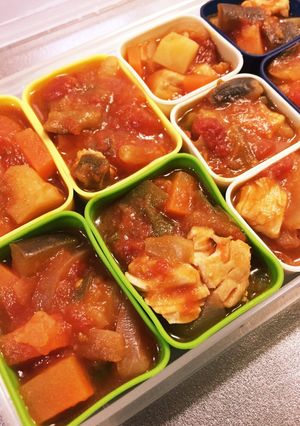 離乳食にも☆鶏肉とたっぷり野菜のトマト煮-レシピのメイン写真