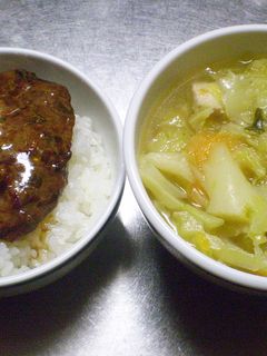 さんま丸ごとぽーぽー揚げスープご飯-レシピのメイン写真