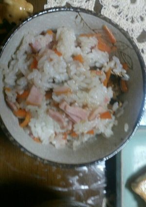 お酒だけで出来ちゃう炊き込みご飯-レシピのメイン写真