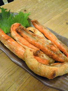 魚焼きグリルで♪鮭ハラスの美味しい焼き方-レシピのメイン写真
