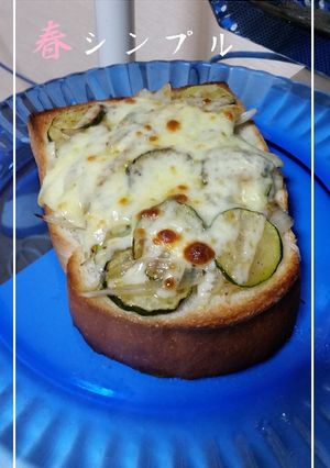 新玉ねぎ！春の美味しいシンプルトースト♪-レシピのメイン写真