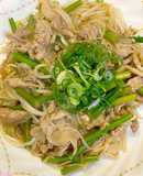 簡単節約なあんかけ豚肉野菜炒め