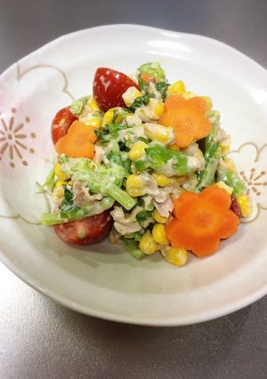 春のわさびマヨサラダ-レシピのメイン写真