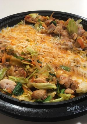 チーズタッカルビ風！肉野菜炒め-レシピのメイン写真
