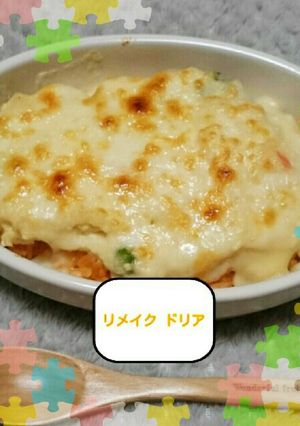 ポテトサラダをリメイク ドリア-レシピのメイン写真
