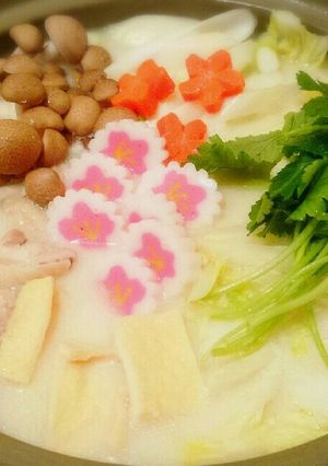 甘酒と野菜で栄養満点!!美味しい豆乳鍋♡-レシピのメイン写真