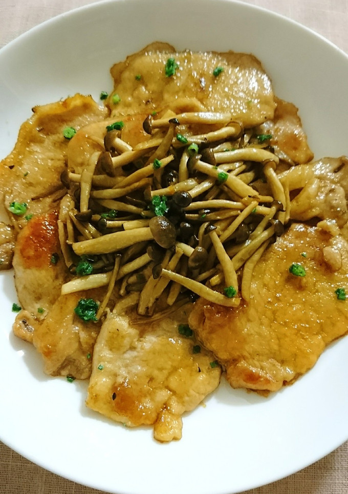 お手軽＊簡単！豚肉としめじの甘辛炒め-レシピのメイン写真