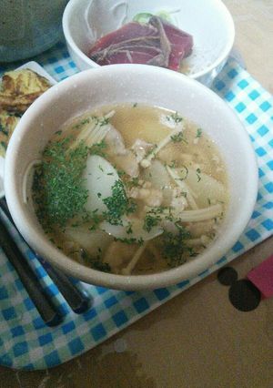 大根と豚こまスープ-レシピのメイン写真