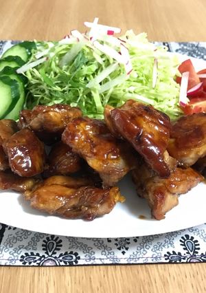 鶏もも肉のオイスターソース照り焼き-レシピのメイン写真