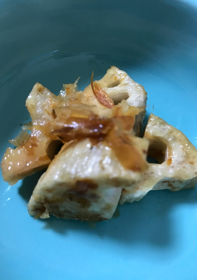 蓮根の素揚げ ぽん酢かけ-レシピのメイン写真