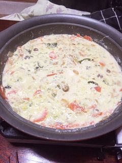 野菜たっぷり、優しい豆乳スープ-レシピのメイン写真