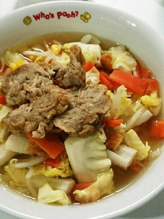 生姜香る塩野菜ラーメン-レシピのメイン写真