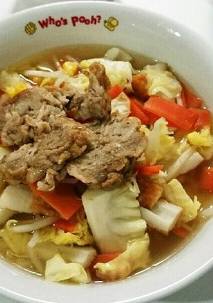生姜香る塩野菜ラーメン-レシピのメイン写真
