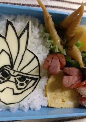 エグゼイド☆キャラ弁☆アクションゲーマー-レシピのメイン写真