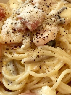 カルボナーラ-レシピのメイン写真