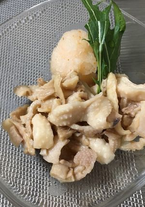 子供も大好き♡鶏皮ポン酢♡居酒屋風-レシピのメイン写真
