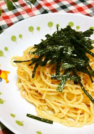 ぱぱっと！たらこスパゲティ-レシピのメイン写真