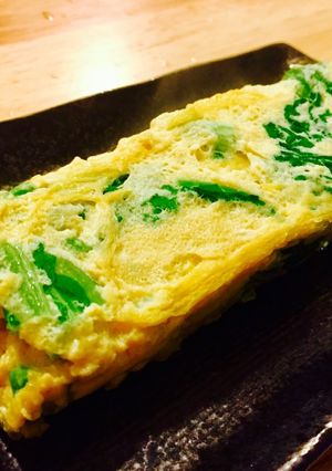 菜の花入り♬春のだし巻き卵〜お弁当にも-レシピのメイン写真