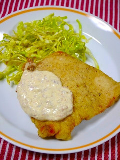 簡単!鶏むね竜田揚げ☆梅マヨソース-レシピのメイン写真