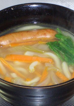 コンソメ煮込みうどん-レシピのメイン写真
