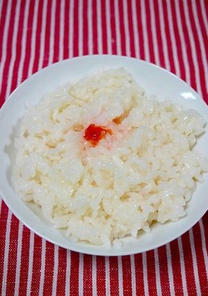 簡単！梅風味ごはん-レシピのメイン写真