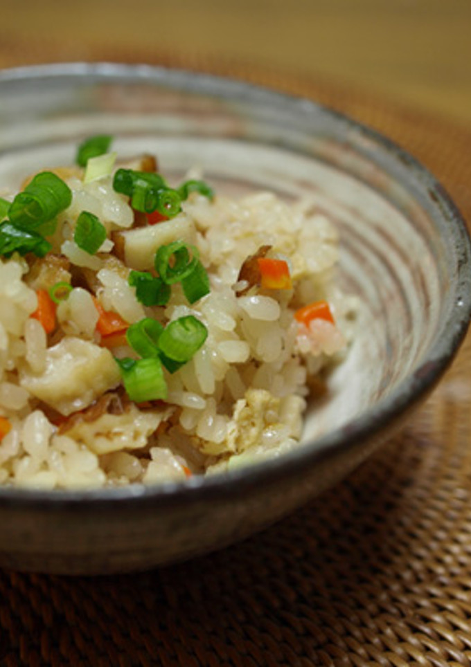 節約！ちくわの炊き込みご飯-レシピのメイン写真