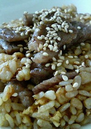 ｈｉｎａ的♪バタマゴあまりお肉炒飯-レシピのメイン写真
