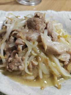 豚もやし旨塩からし炒め※簡単節約晩御飯-レシピのメイン写真