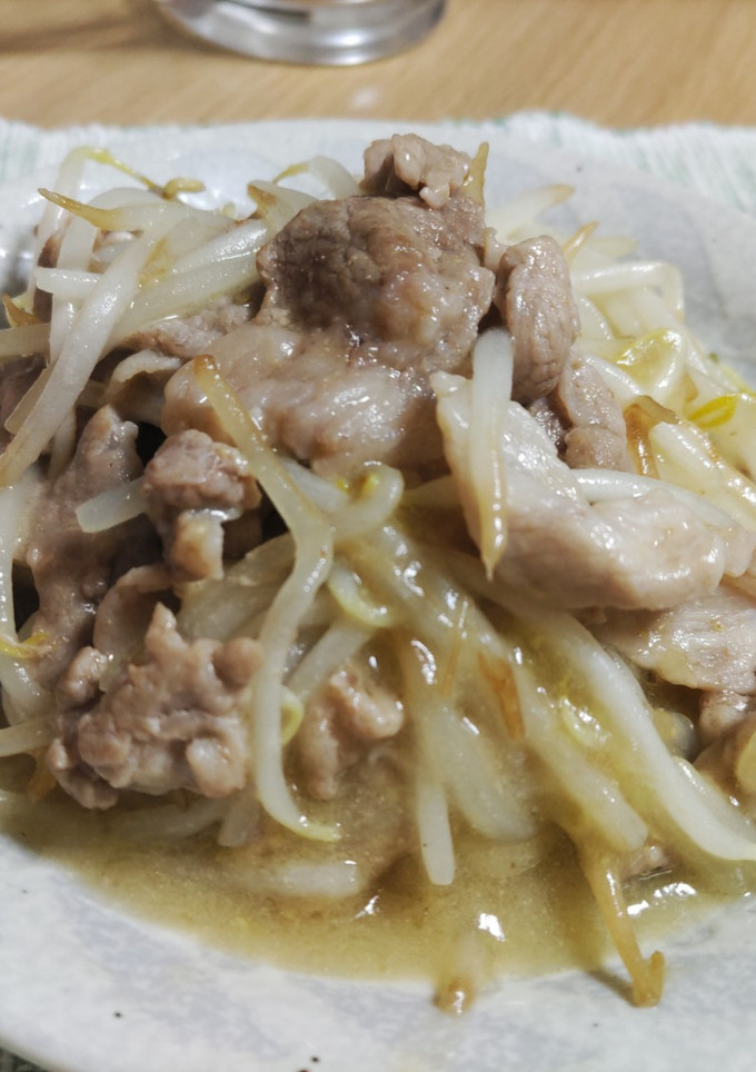 豚もやし旨塩からし炒め※簡単節約晩御飯-レシピのメイン写真