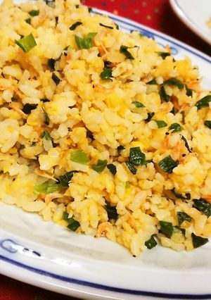 カルシウム強化【干しエビチャーハン】-レシピのメイン写真