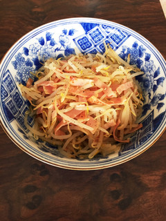 時間が経ってもシャキッ!ゆでもやしサラダ-レシピのメイン写真