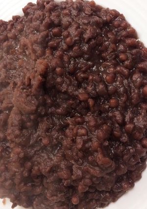 粒あん(圧力なべ+炊飯器)-レシピのメイン写真