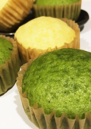モッチリ！食べ応え！！抹茶蒸しパン-レシピのメイン写真