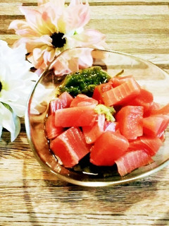 マグロのめかぶあえ-レシピのメイン写真