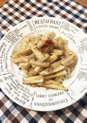 太っちょれんこんの洋風ペッパー炒め♪-レシピのメイン写真