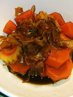 【和】人参の鰹節煮-レシピのメイン写真
