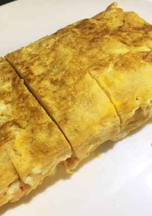 超簡単！だし巻き卵！麺つゆ３倍濃縮編！！-レシピのメイン写真