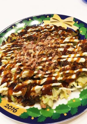 ☆糖質制限☆ キャベツたっぷりお好み焼き-レシピのメイン写真