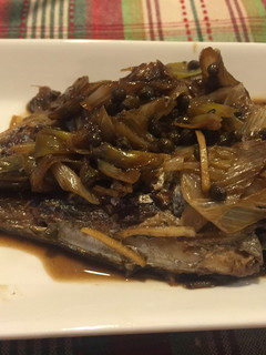 鯵の黒酢煮-レシピのメイン写真