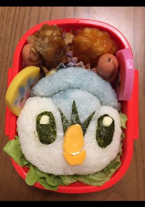 ポッチャマ♡ポケモン♡キャラ弁-レシピのメイン写真