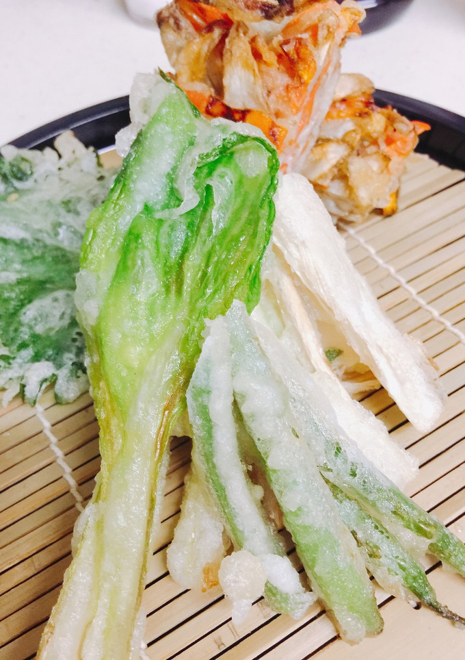 春野菜の天ぷらと新ごぼうのかき揚げ-レシピのメイン写真