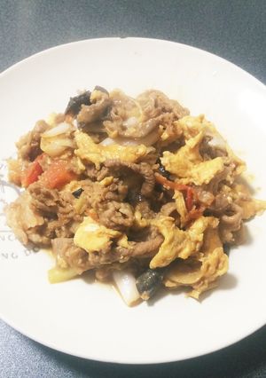 豚肉とトマトの玉子炒め-レシピのメイン写真