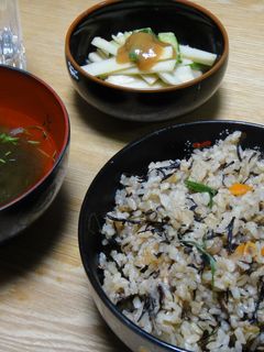 シーチキンとヒジキの炊き込みご飯-レシピのメイン写真
