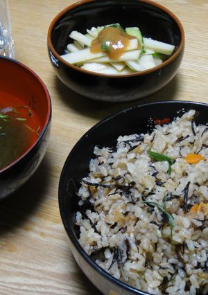 シーチキンとヒジキの炊き込みご飯-レシピのメイン写真
