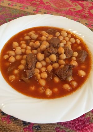 ひよこ豆のトマト味煮込み☆トルコ-レシピのメイン写真