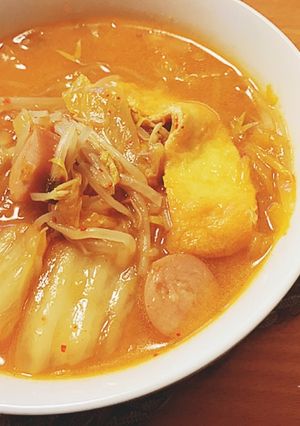 食べるキムチスープ-レシピのメイン写真