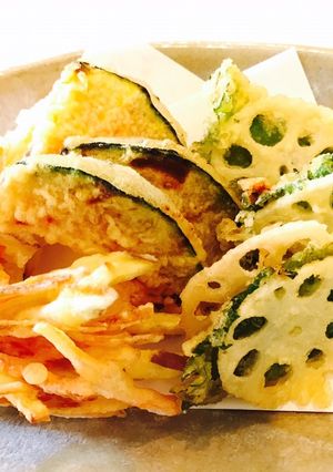 春先野菜の天ぷら盛り-レシピのメイン写真